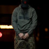 BPG Lightweight Performance Hoodie (American Flag) - pine