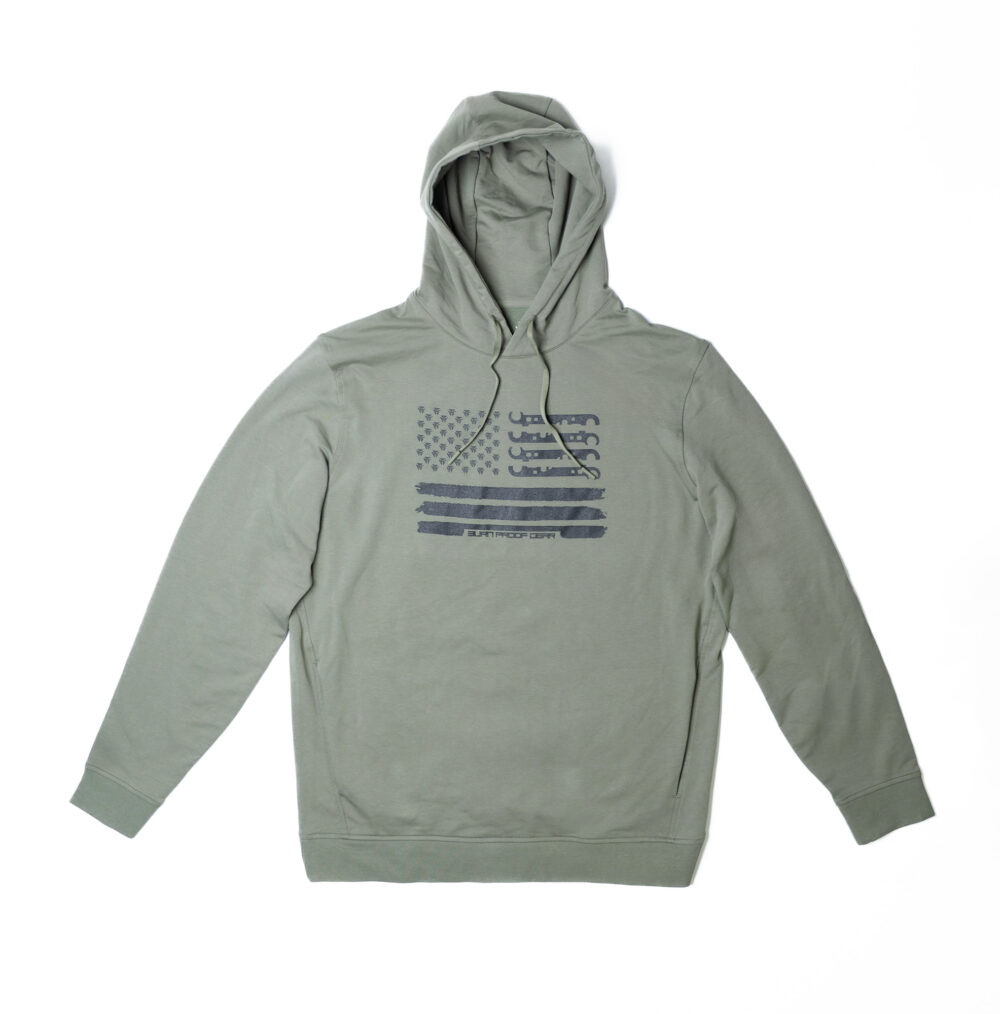 BPG Performance Hoodie - Pine - Front